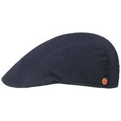 Mayser Prince Coolmax Sunblocker Flatcap Schirmmütze Schiebermütze Sonnencap Herren - Made in The EU mit Schirm, Futter Frühling-Sommer Herbst-Winter - 55 cm dunkelblau von Mayser