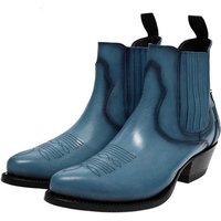 Mayura Boots 2487 Marilyn Azul Damen Westernstiefelett Blau Stiefelette von Mayura Boots