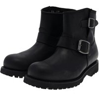 Mayura Boots LOW ENGINEER 1581 Schwarz Bikerboots Rahmengenähte Bikerstiefelette von Mayura Boots