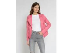 Lederblazer MAZE "42021220" Gr. XXL, pink (pink punch) Damen Blazer von Maze