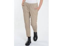 Lederhose MAZE "42021127" Gr. 3XL, Normalgrößen, beige (greige) Damen Hosen Lederhosen von Maze