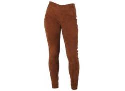 Lederhose MAZE "4202171" Gr. L, Normalgrößen, braun (cognac) Damen Hosen Lederhosen von Maze