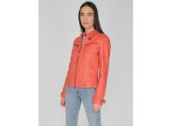 Lederjacke MAZE "31Ryana" Gr. L, rot (coral) Damen Jacken Lederjacken von Maze