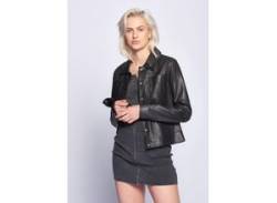 Lederjacke MAZE "42020110" Gr. M, schwarz (black) Damen Jacken Lederjacken von Maze