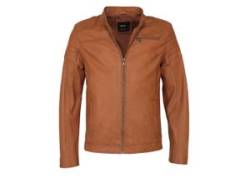 Lederjacke MAZE "51Rocha" Gr. M, braun (brandy) Herren Jacken Übergangsjacken von Maze