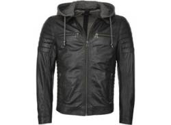 Lederjacke MAZE "Lederjacke" Gr. L, schwarz (black) Herren Jacken Lederjacken von Maze