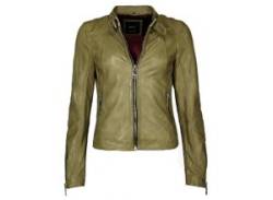 Lederjacke MAZE "Lindsay" Gr. XXL, grün (forest night) Damen Jacken Lederjacken von Maze