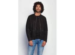 Lederjacke MAZE "Prescott" Gr. M, schwarz (black) Herren Jacken Übergangsjacken von Maze