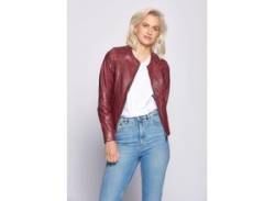 Lederjacke MAZE "Smaragd" Gr. L, rot (wine) Damen Jacken Lederjacken von Maze