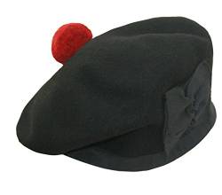 Maze Schottische Balmoral-Mütze aus Wolle Hut barett von Maze