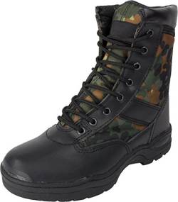 McAllister Outdoor Boots Stiefel Einsatzstiefel Wanderstiefel Trekkingstiefel (Flecktarn/42) von Mc Allister