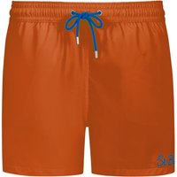 Mc2 Saint Barth Leichte Badeshorts mit kleiner Label-Stickerei von Mc2 Saint Barth