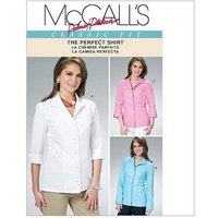 McCall's Kreativset McCall's® Papierschnittmuster Bluse Damen M6076 von McCalls