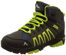 McKINLEY Denali Mid AQX Trekkingstiefel, Anthracite/Green LIM, 31 EU von McKINLEY