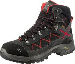 McKINLEY Herren Magma Mid 2.0 AQX Trekking-& Wanderstiefel, Grau (Grey/Red 900) von McKINLEY