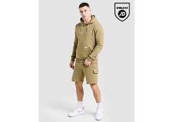 McKenzie Overhead Hoodie Cargo Shorts Set - Herren, Brown von McKenzie