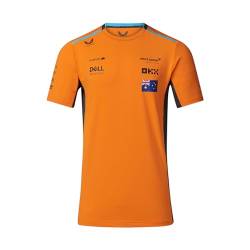 McLaren F1 Herren 2023 Oscar Piastri Team Replica Set Up T-Shirt, Papaya, L von McLaren