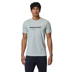 McLaren F1 Herren Lifestyle T-Shirt, hellgrau, Mittel von McLaren