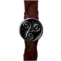 Irisches Armband mit keltischem Triple Spiral Muster von McLaughlin's Irish Shop