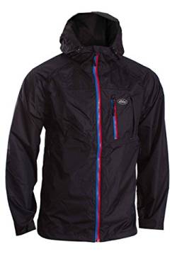 Mc Mountain® Regenjacke - Windabweisend, Wasseridicht & Atmungsaktiv Schwarz M von McMountain