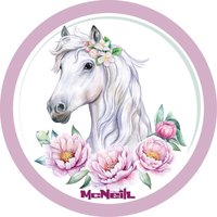 McNeill McAddys zu Schulranzen Pferd: Weiß-Blumen von McNeill