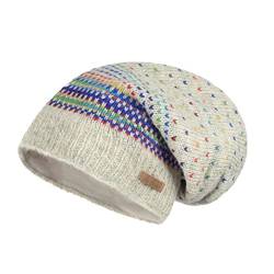 Beanie Wollmütze Modell Lance Regenbogen Naturhellgrau 2 94R von McRon