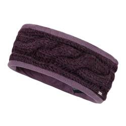 McRon Damen Gestricktes Stirnband Liane Dunkelpflaume 81 von McRon