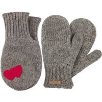 McRon Strickhandschuhe SET aus Pärchenhandschuh Modell Valentina und Fäustlingen (Set, mit den passenden Fäustlingen) mit Fleece gefüttert, hoher Schurwollanteil von McRon