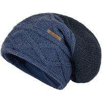 McRon Strickmütze Beanie Strickmütze "Modell Sunny" Hoher Schurwollanteil, komplett gefüttert von McRon