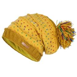 Wollmütze Modell Tikano Gelb von McRon