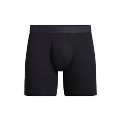 MeUndies Herren-Boxershorts aus Stretch-Baumwolle mit Eingriff – Herrenunterwäsche – exklusiver Stoff von Amazon, Schwarz, XL von MeUndies
