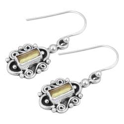 Natural Peridot Earring, Designer Earring For Women, 925 Sterling Silver Earring von Meadows