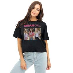 Mean Girls Damen Gruppe T-Shirt, Schwarz, 40 von Mean Girls