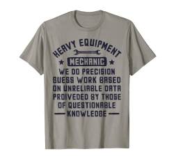 Heavy Equipment Mechanic Funny Mechanics Vintage Gifts Men T-Shirt von Mechanic Clothing Co.