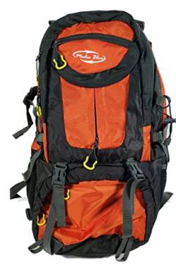 Mediablue 50L Trekking-Rucksack, Backpack, zum Wandern, Camping, Outdoor, Reisen, Herren, Damen, Leicht, Sport von Mediablue