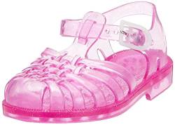 Méduse – Mädchen-Sandale aus Rosa Glitter-Kunststoff, rosa - Rose - Größe: 21 von Méduse