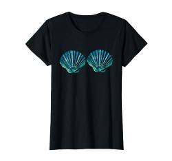 Meerjungfrau Muschel Bikini Muschelbikini Arielle Muscheln T-Shirt von Meerjungfrau Muschelbikini Muschel Bikini Arielle