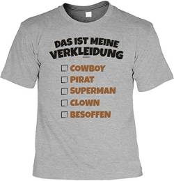 Karneval Shirt T-Shirt Das ist Meine Verkleidung Faschings Köstüm Leiberl Fun Karnevalzeit Faschingszeit Faschingskostüm von Mega Shirt