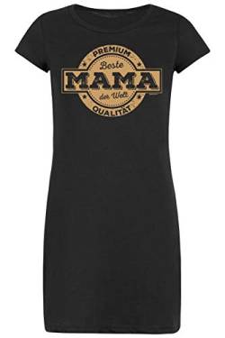 Nachthemd Mama Motiv Mutter Schlafanzug Pyjama Weihnachten Nachthemd Damen Premium Qualität Beste Mama der Welt Geschenkidee für Frauen von Mega-Shirt