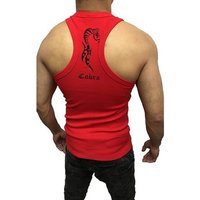 Megaman Jeans Muskelshirt Herren Muskelshirt Sport Tank Top Gym Training Fitness T-Shirt Druck auf Rückseite von Megaman Jeans