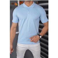 Megaman Jeans Poloshirt Polo Shirts Herren Kurzarm Golf Tennis Outdoor Sommer Sports von Megaman Jeans