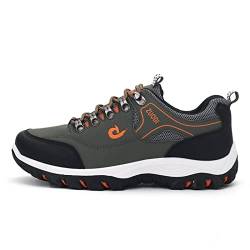 Meggsnle Herren Sportschuhe Laufschuhe mit Luftpolster Bequem Passform Plantarfasziitis Freizeit Straßenlaufschuhe Running Plateau Sneaker Ultra-reaktionsstarke Leicht von Meggsnle