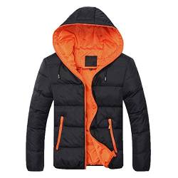 Meggsnle Wintermantel Herren Wind- Und Wasserdichte Winterjacke Wandern Sport Freizeitjacke Allzeit Wandern Fahrrad Camping Robuste Freizeitjacke Männer Herbst Und Winter Übergangsjacke von Meggsnle