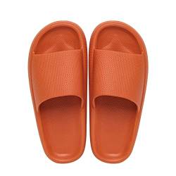 Rutschen Unisex Pool Hausschuhe Sommer rutschfeste Pantoletten Unisex Beach Pool Indoor Slippers Dicke Sohle Haus Heim Rutsche Sandalen Mädchen 36 von Meggsnle