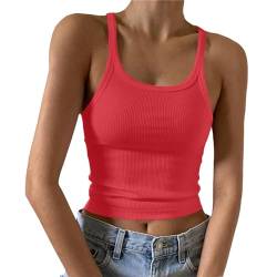 Damen Tank Top Ärmellos Oberteile Sommer Tanktops V-Ausschnitt Blusentop Strand Sexy Vest Top Bluse von MeiLyviba