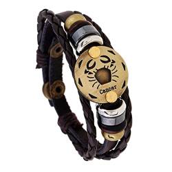 MeiPing Fashion Constellations Hand gewebt Lederarmband von MeiPing