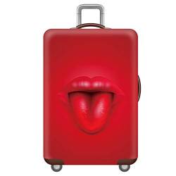 Meijunter Verdicken Kofferschutzhülle (ohne Koffer) - Bunt Billig Koffer Abdeckung Rot Fit 19" bis 21" (Größe S) Suitcase Cover von Meijunter