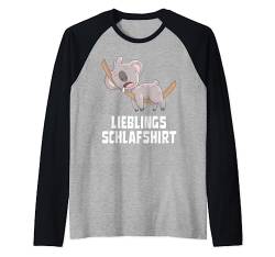 Lieblings Schlafshirt Koala Bär Schlafanzug Oberteil Raglan von Mein Lieblings Schlafshirt Schlafanzug Oberteil