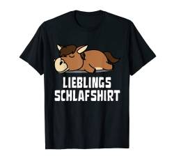 Lieblings Schlafshirt Pferd Schlafanzug Oberteil T-Shirt von Mein Lieblings Schlafshirt Schlafanzug Oberteil