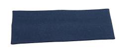 Stirnband aus Baumwolle für Kinder Ohrenwärmer Haarband Winterstirnband Ohrenschutz in verschiedenen Farben (XS, marine) von Mein-Name